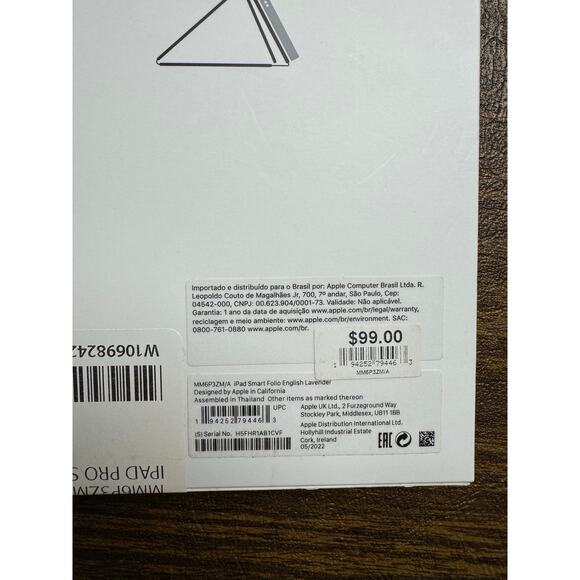 NEW Apple iPad Pro 12.9" Smart Folio Purple Protective Case - Picture 4 of 6